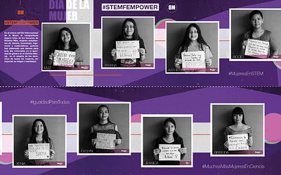 «Mujeres en acción: Las chicas del Programa de Becas se unen al 8M»